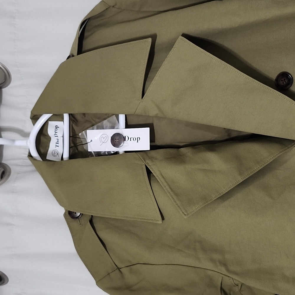 The Drop Women's Classic Trench Coat - Picture 2 of 8
